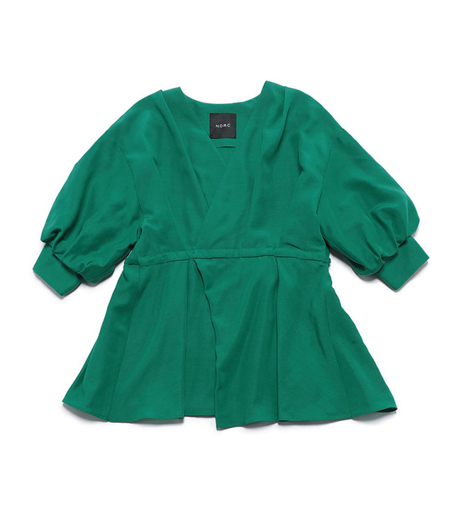 ウエストマークカシュクールブラウス