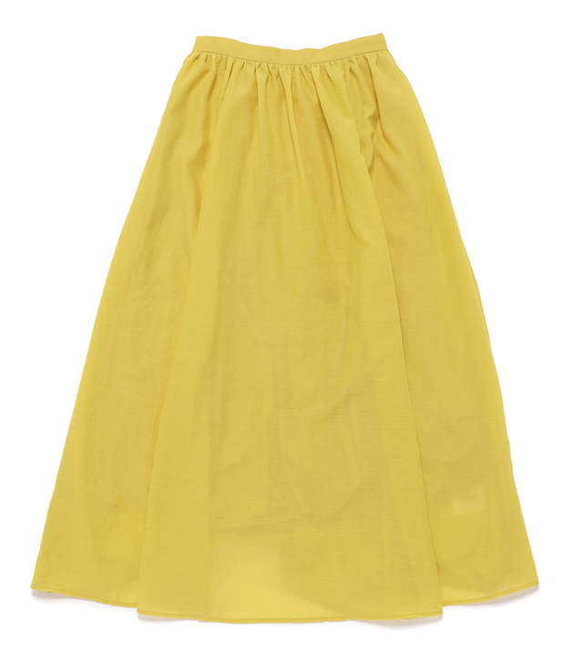 カラーマキシスカート