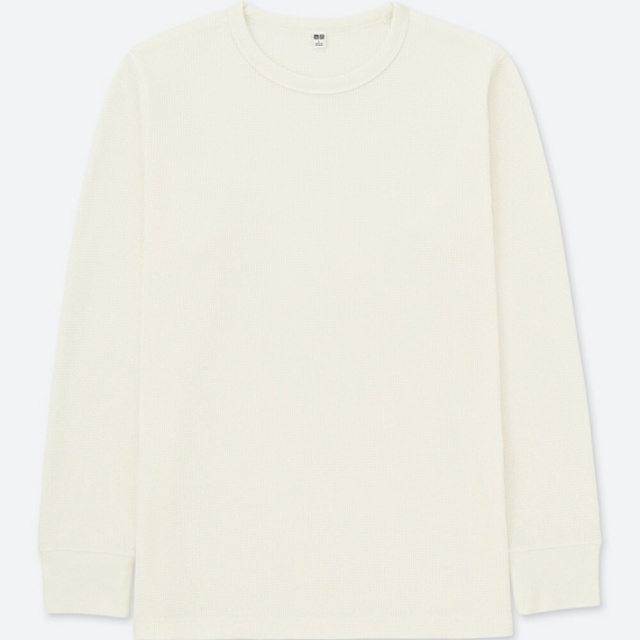 ワッフルクルーネックT