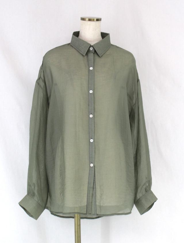 Sheerオーバーシャツ