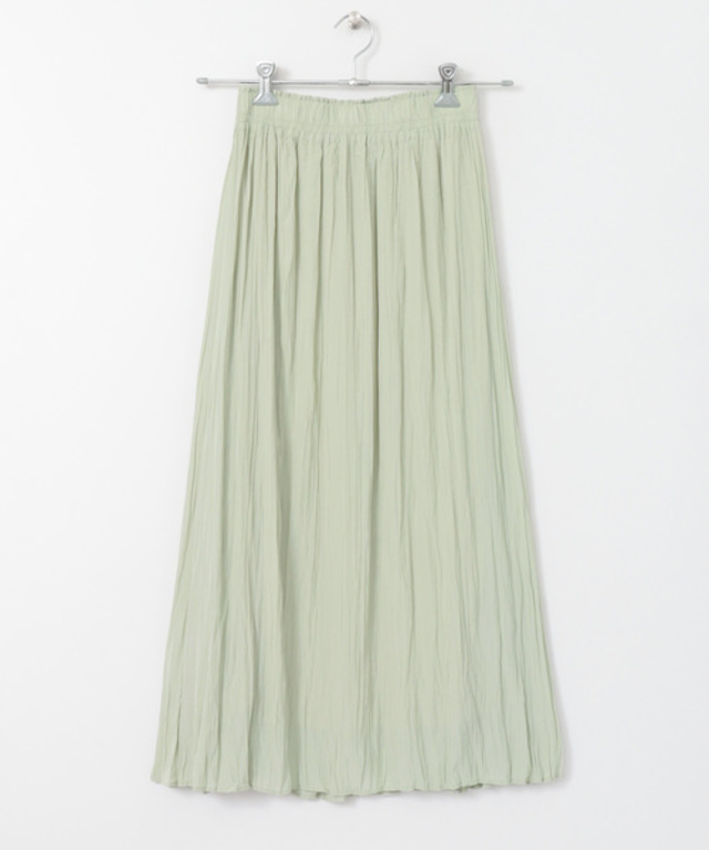 ワッシャープリーツスカート