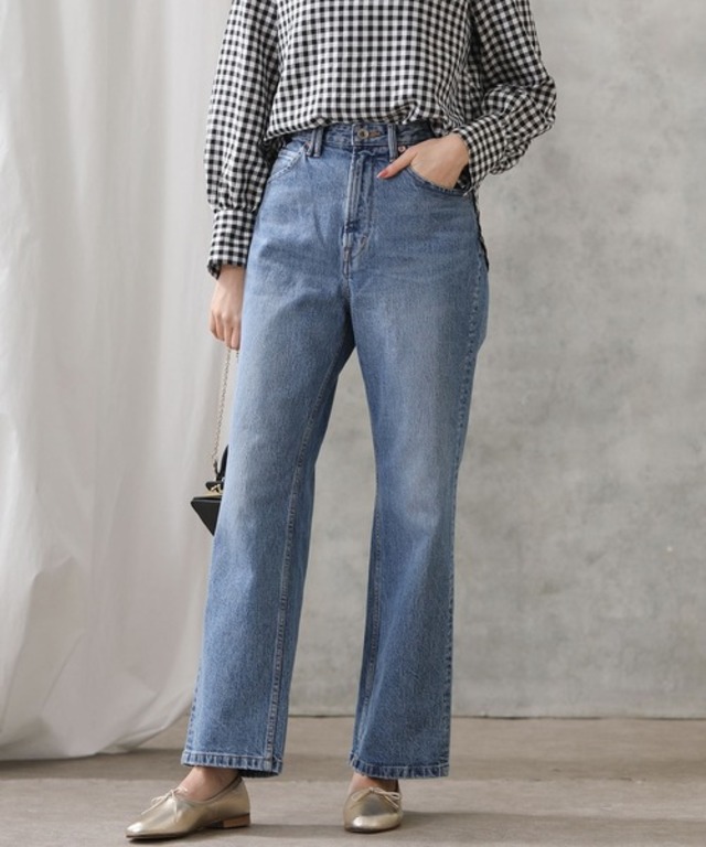 ストレートストレッチデニム