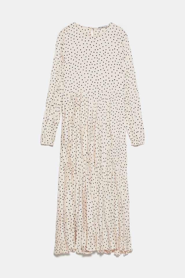 しわ風加工入りワンピース