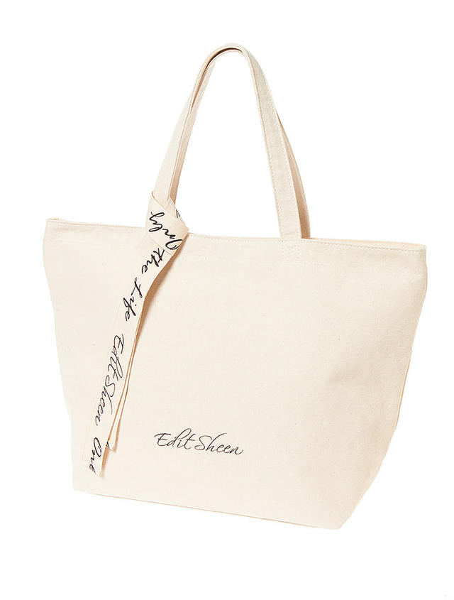 ロゴキャンバストートバッグ