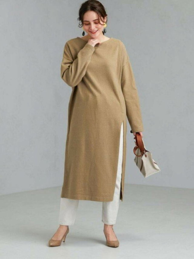 オーバーサイズ カットソー ワンピース