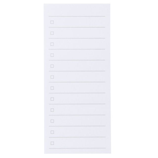 植林木ペーパーチェックリスト付箋紙 約４４×９８ｍｍ・４５枚