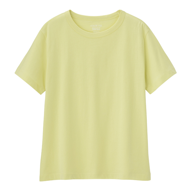 カラークルーネックT(半袖)