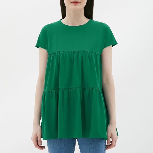 ティアードオーバーサイズT(半袖)