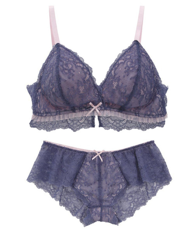 フェミニン ブラレット ブラジャーショーツ セット