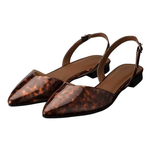 バックストラップフラットサンダル