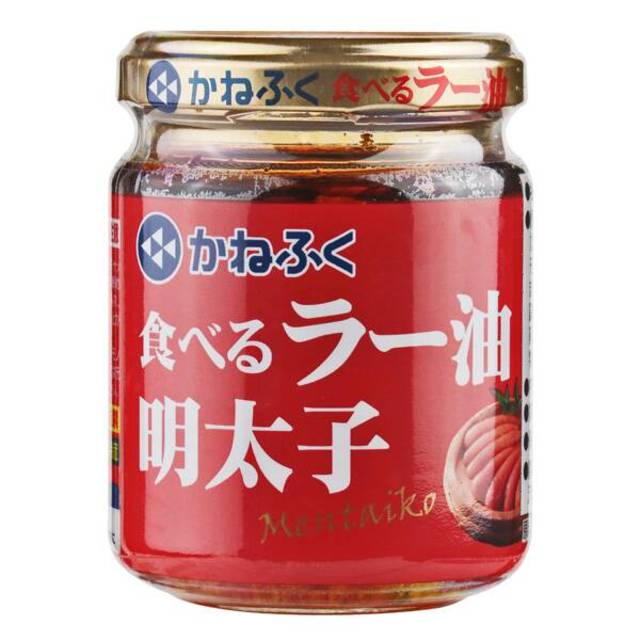 かねふく　食べるラー油明太子　110g