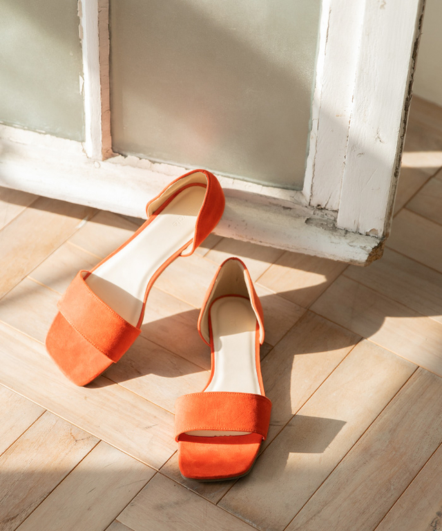 ワンバンドセパレートフラットサンダル