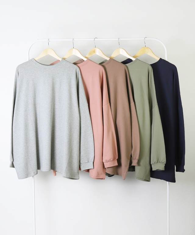 超ビッグシルエットスウェットカットソー