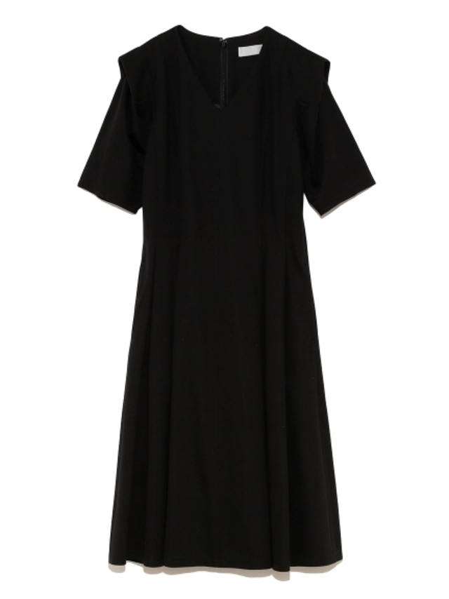 フィット&フレアカットワンピース