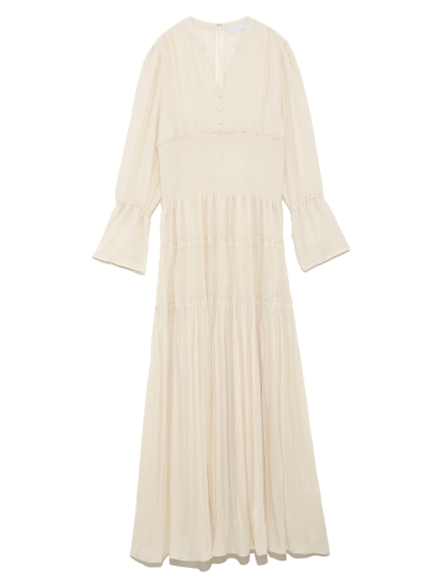 シーリングプリーツワンピース