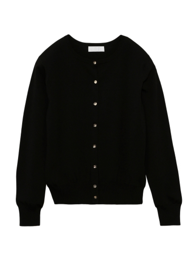 シンプルニットカーディガン