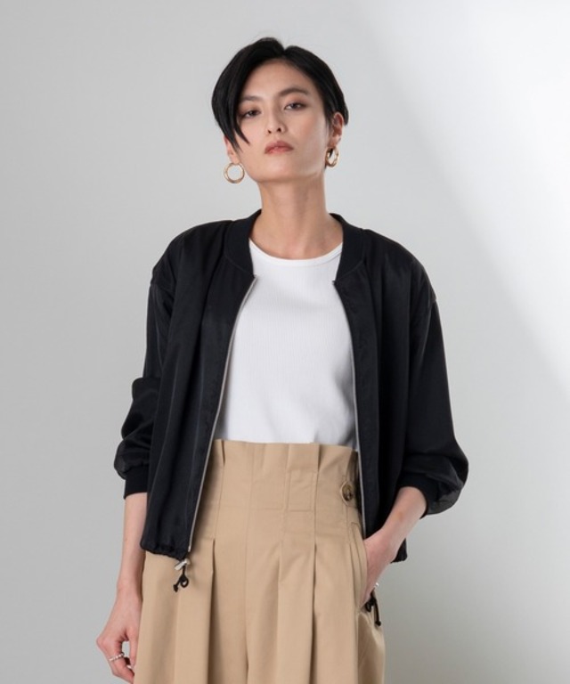 オーガンジーブルゾン