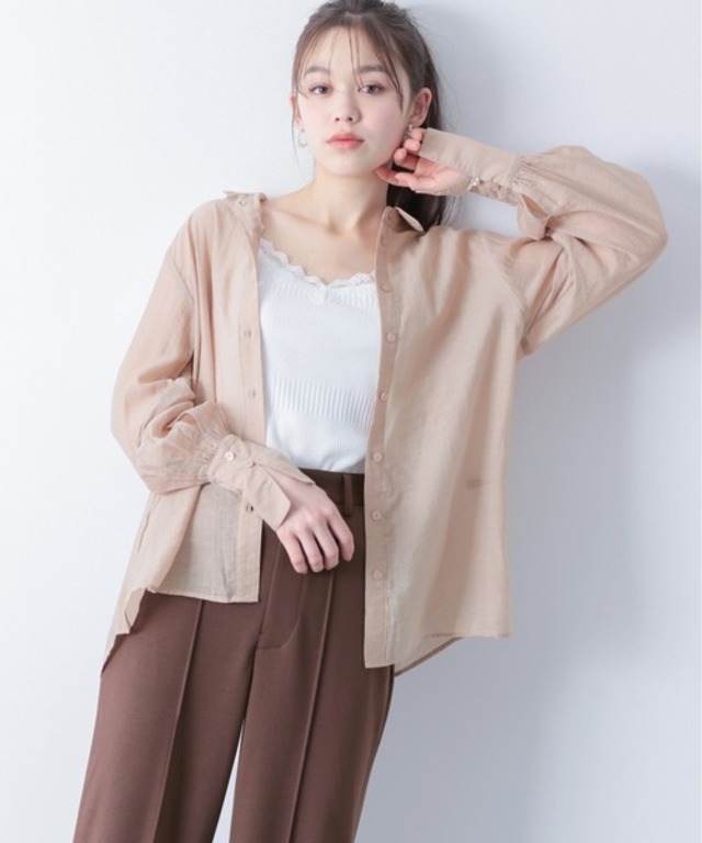 シアーBIGシャツ