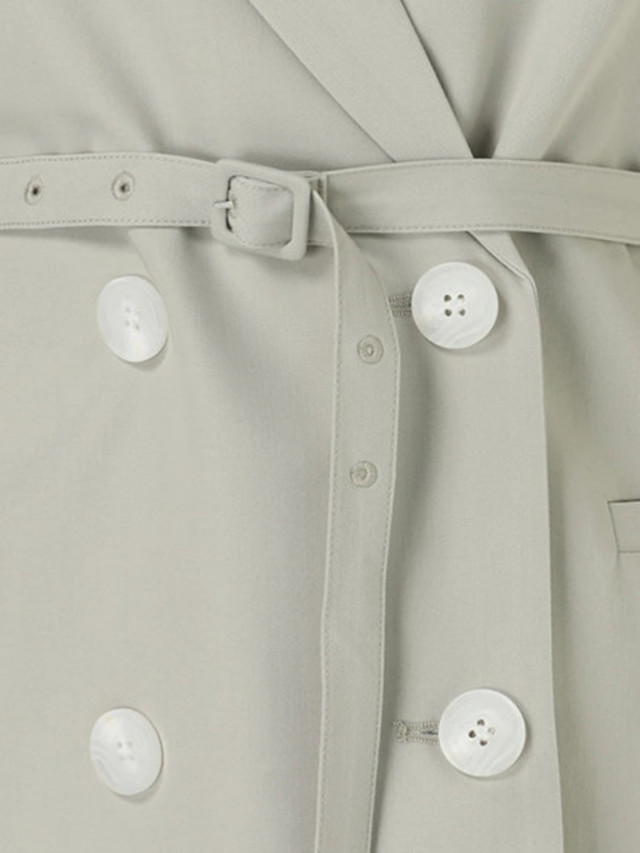 ペールカラーダブルジャケット