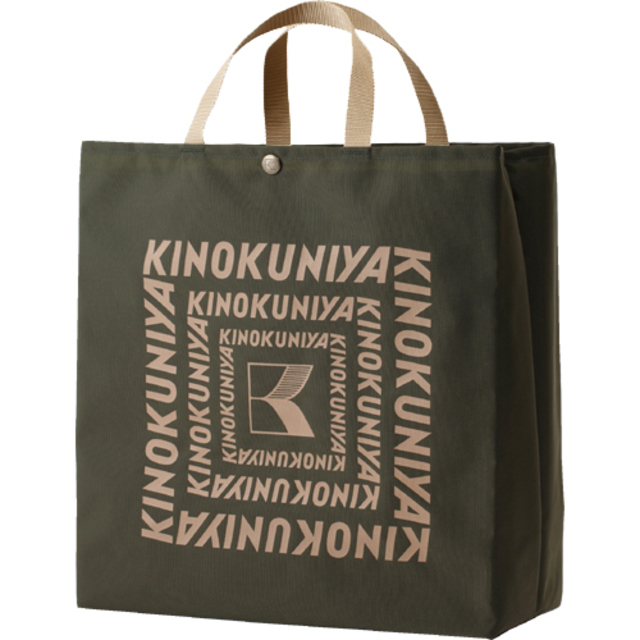 カラーエコロジーバッグL　オリーブ