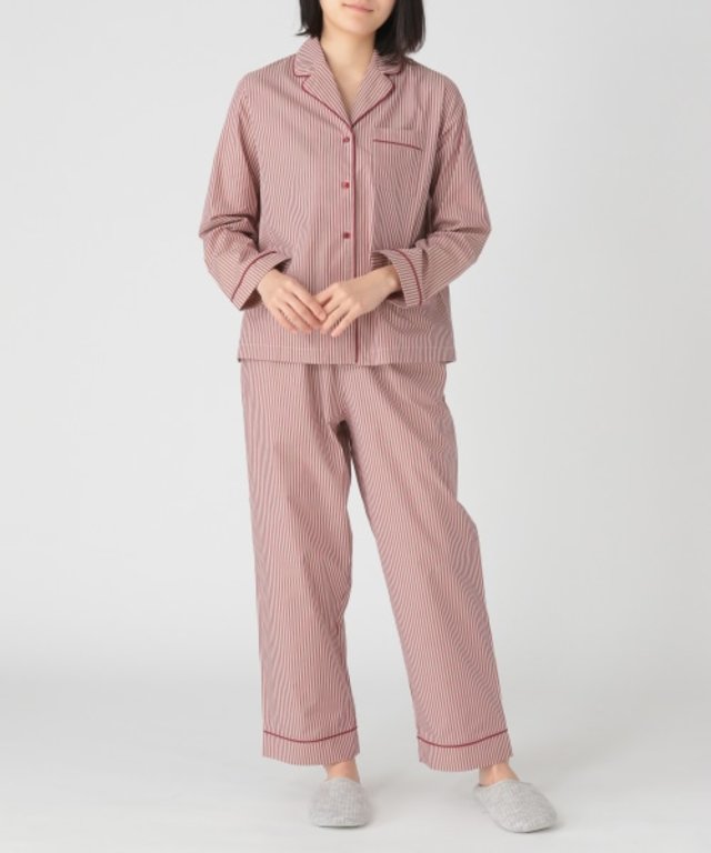 ストライプコットン パジャマ