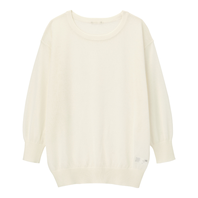 シアーセーター(7分袖)