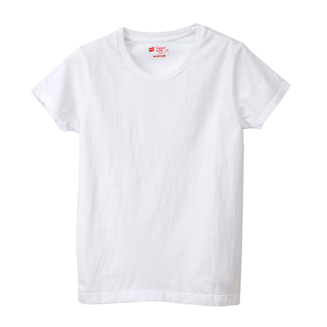 ウィメンズ ジャパンフィット　クルーネックTシャツ【2枚組】クルーネックTシャツ 5.3oz 20SS Japan Fit for HER ヘインズ(HW5310)