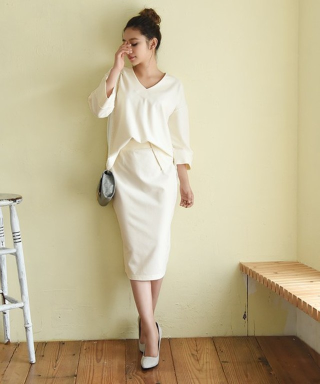 トップス×スカートセットアップ