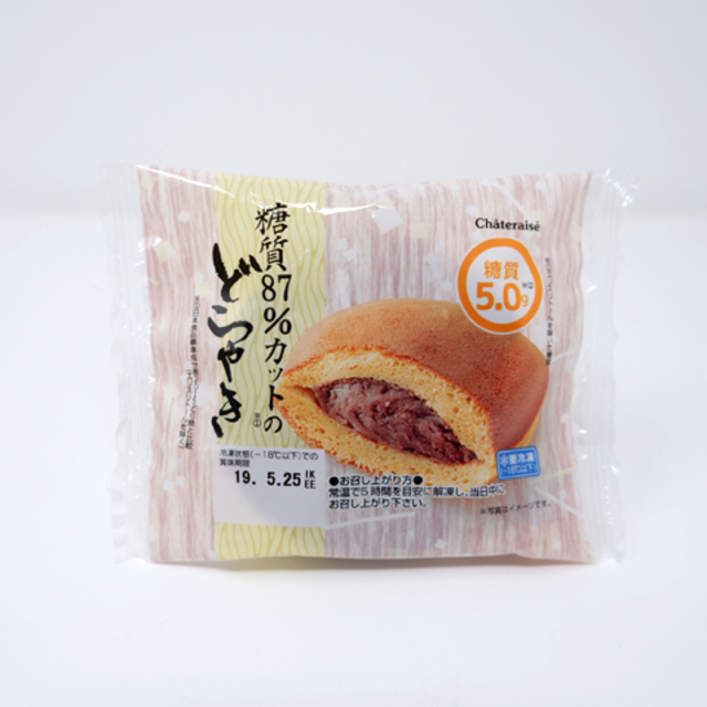 糖質87%カットのどらやき