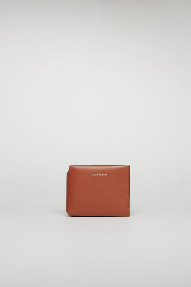 三つ折りカードウォレット シルバーニッケル