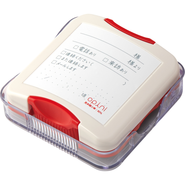 オピニふせん用伝言メモスタンプ 電話&来訪メモ