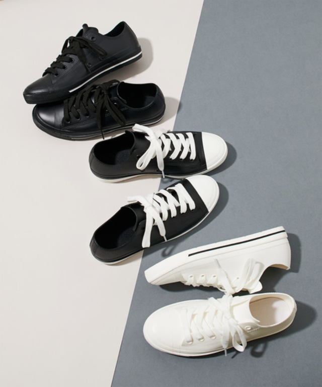 レインシューズローカットスニーカーPVC【大きいサイズXLまでカラー豊富】