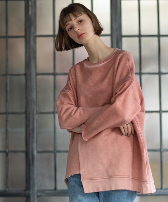 クロスレイヤードスウェット