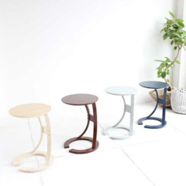 丸型サイドテーブル