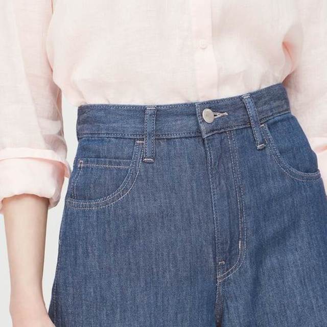 ハイライズスーパーワイドジーンズ