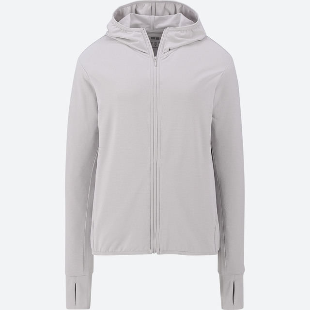 エアリズムUVカットメッシュパーカ