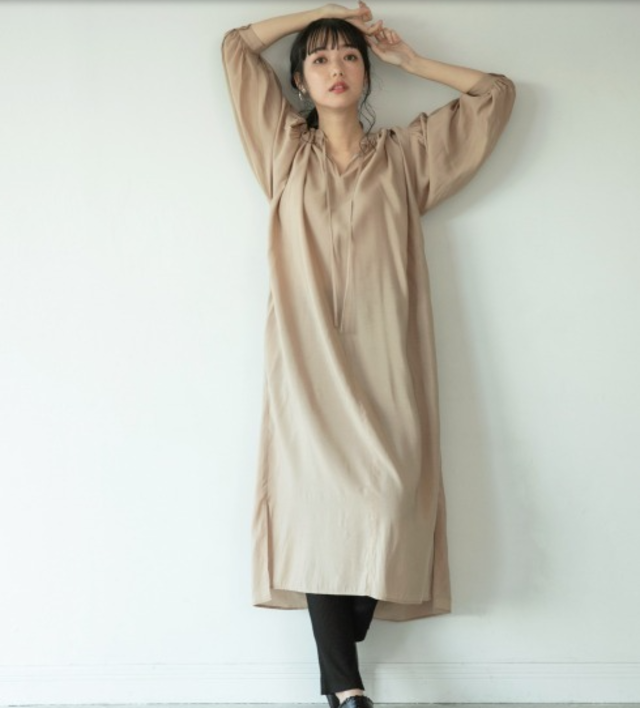 カフタンワンピース