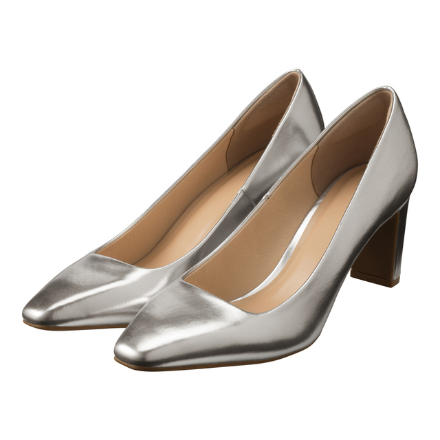 マシュマロセミスクエアパンプス