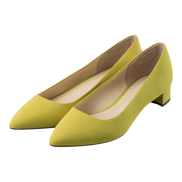 マシュマロローヒールパンプス