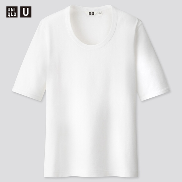 フィットクルーネックT（半袖）