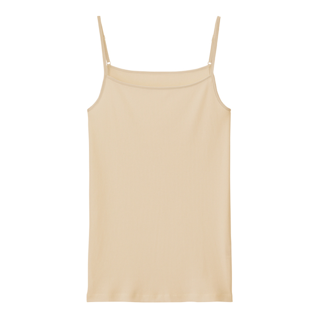 ウルトラコットリブキャミソール