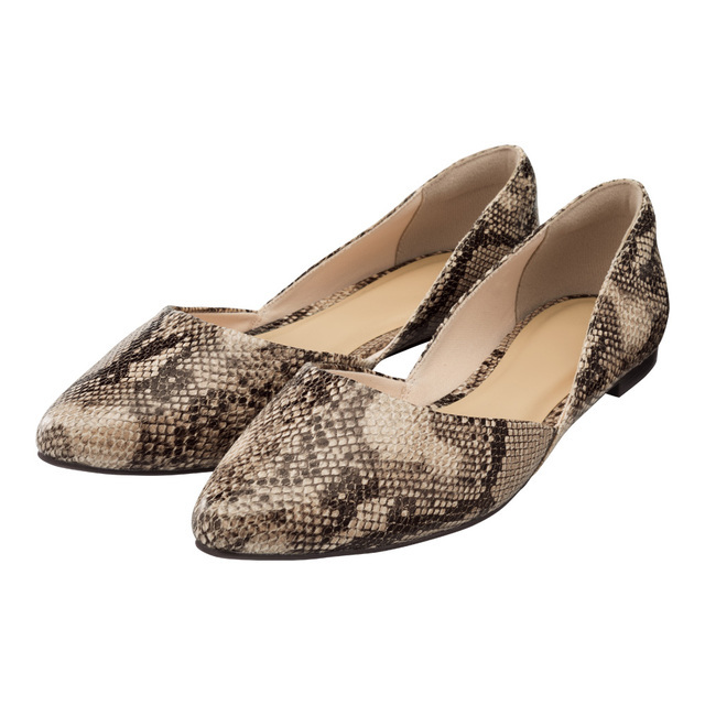 マシュマロセパレートフラットパンプス