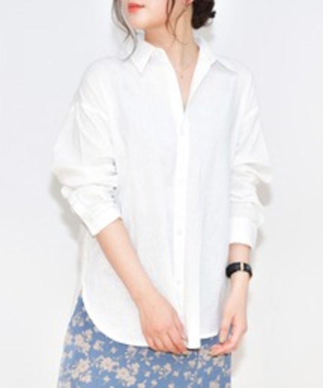 リネンシャツ／シアーシャツ／【WEB/EC限定商品】