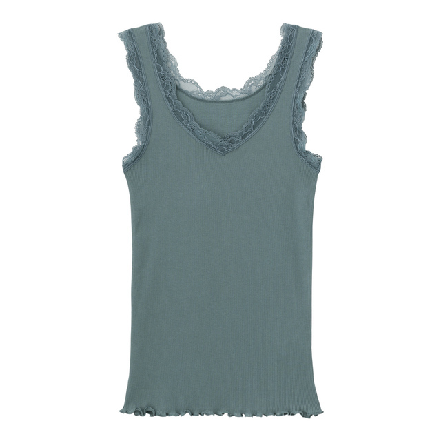 ウルトラコットンリブレースタンクトップ