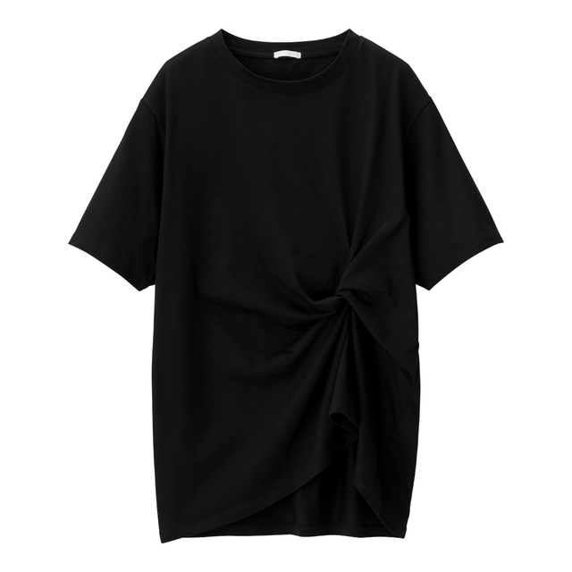 ツイストチュニックT（５分袖）