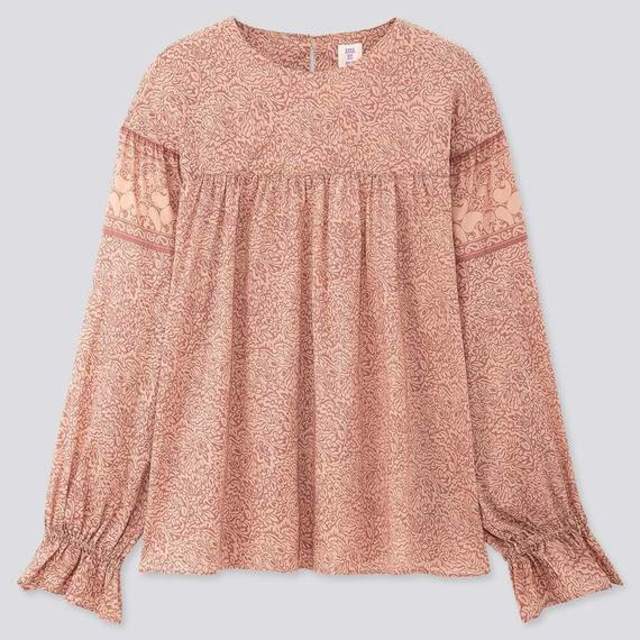 アナ スイ ソフトコットンブラウス（長袖）