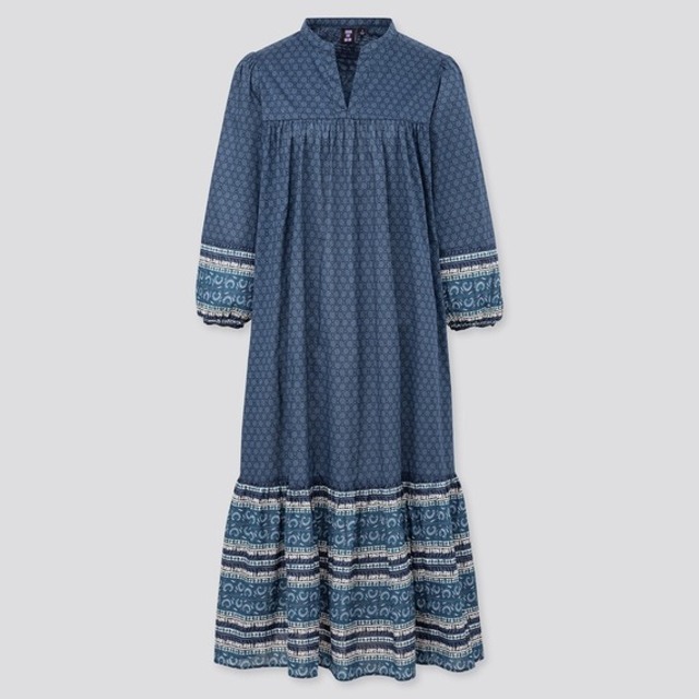 アナ スイ コットンワンピース（7分袖）