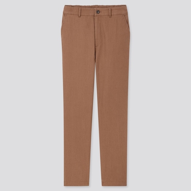 リネンコットンテーパードパンツ（丈標準66～68cm）