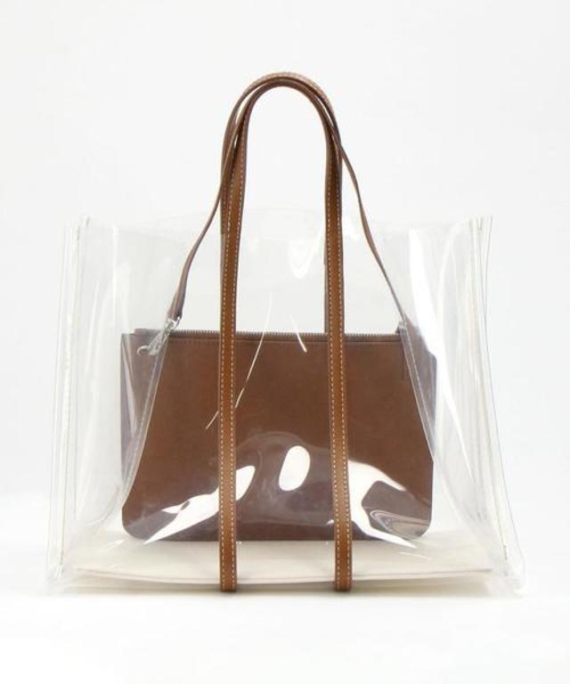 PVC ビッグトートバッグ