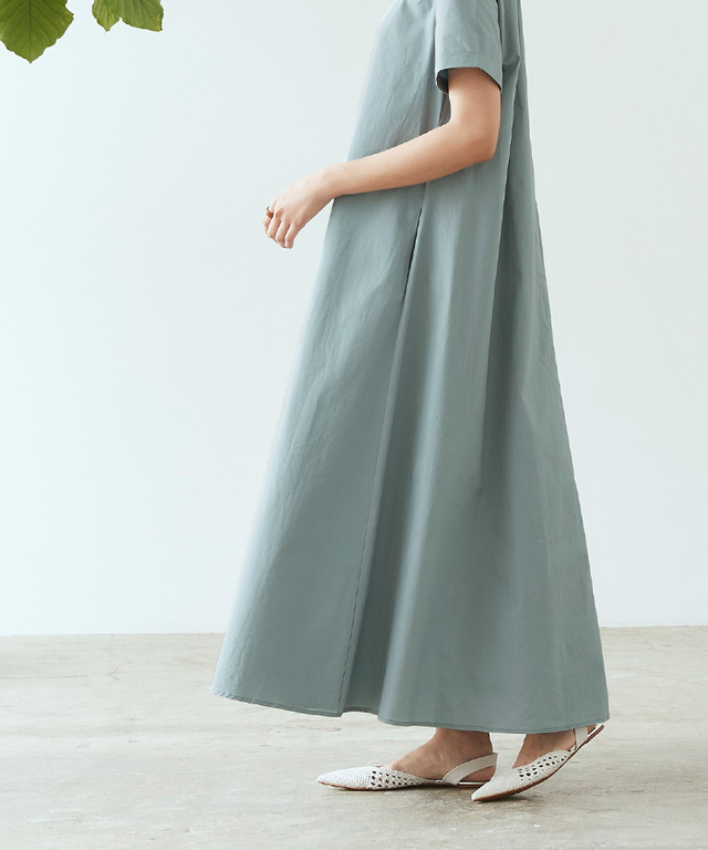 フレアマキシワンピース